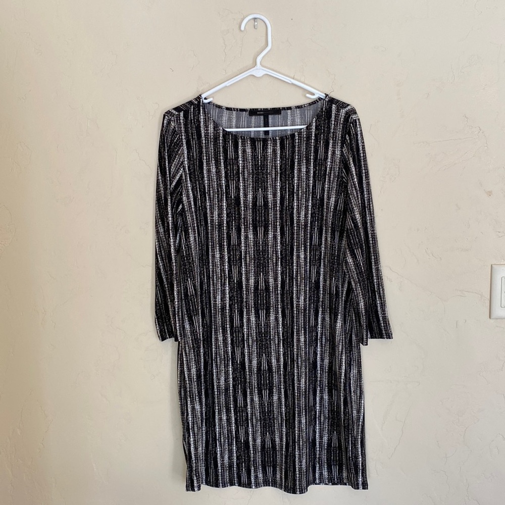 Black Pattern Dress